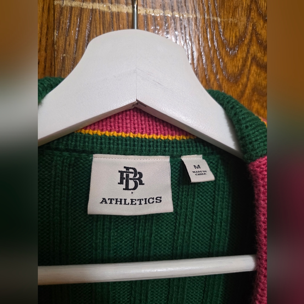 BANANA REPUBLIC ATHLETICS Varsity Cardigan Size M - Picture 5 of 11